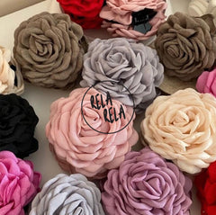3D Rose 12CM Hair Claws