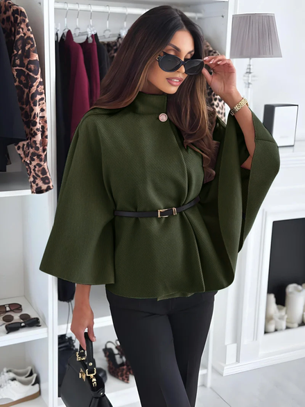 最終お値下げです！ REVERSIBLE BOA PONCHO COAT PONCHO COAT – IORE