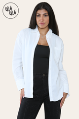 Essential Oversized Shirt in White