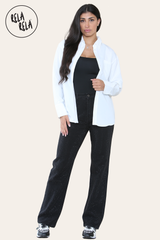 Essential Oversized Shirt in White full